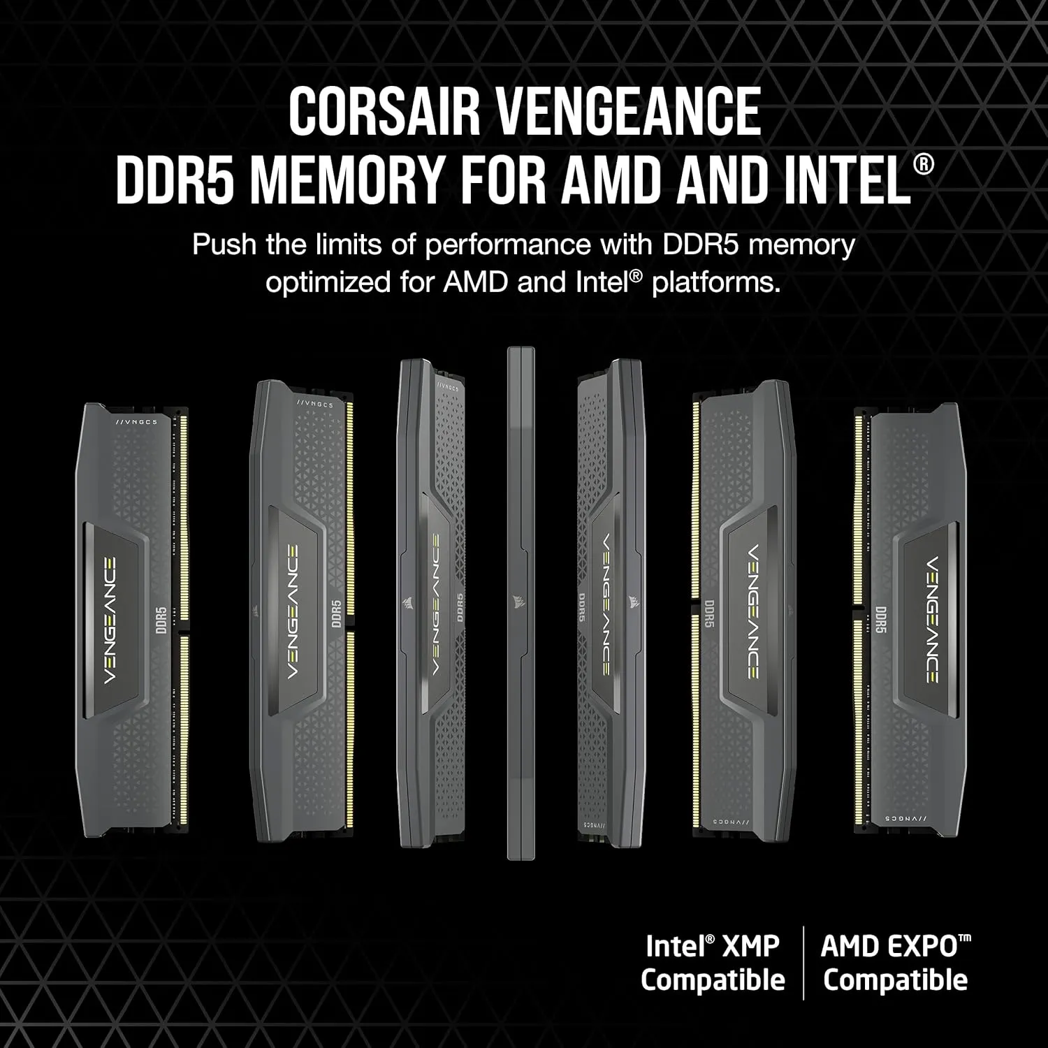 Corsair Desktop Ram 32GB DDR5 6000MHz Vengeance view 4